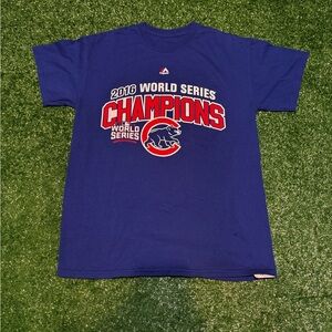 2016 World Series Champions Blue T-Shirt